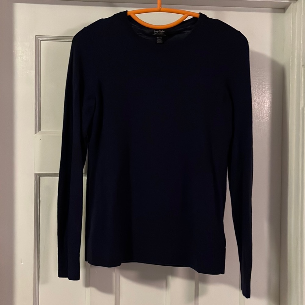 Lord & Taylor 100% Marino wool sweater!